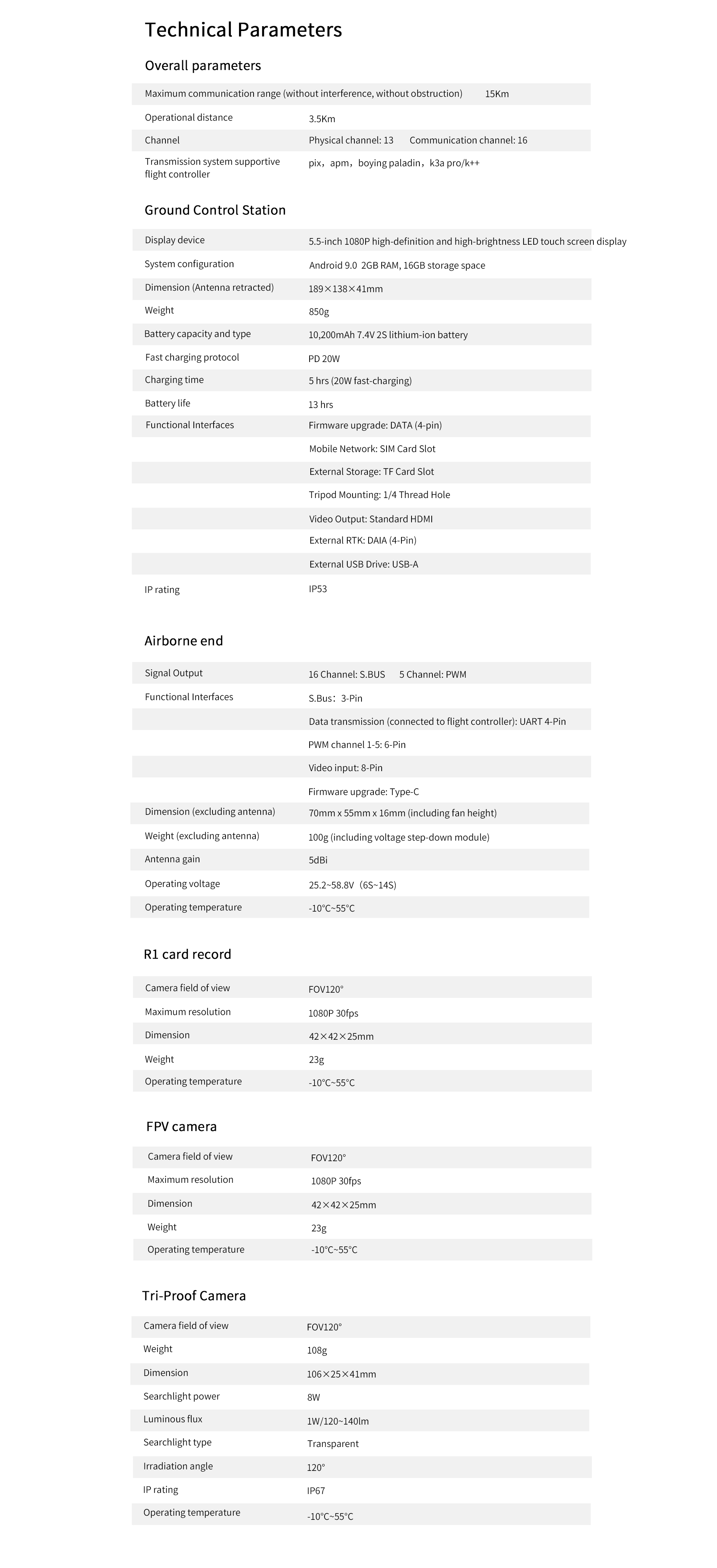MK15照明-技术参数-中文